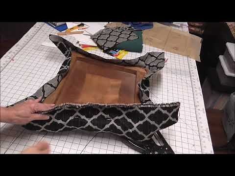 How to Upholster a Chair Seat and Create Smooth Corners