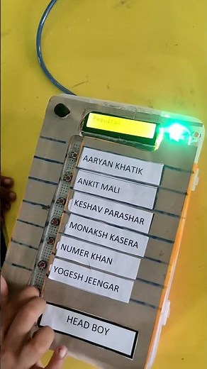 Iot projects , science exhibition working model , How to make voting machine , Arduino projects