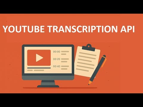 Youtube Transcription API - Get Transcript
