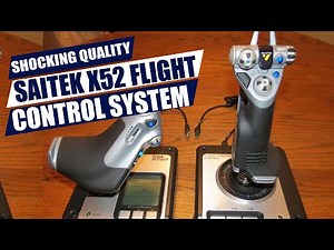 Saitek X52 Flight Control System Review: The BEST Mid-Range HOTAS for Flight Simulators?