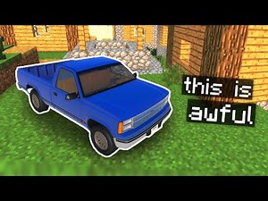 MINECRAFT DOESN’T NEED CARS