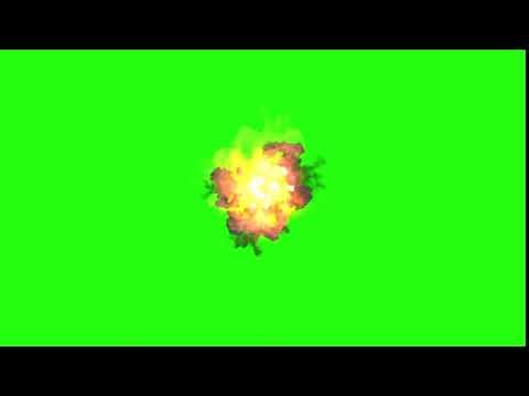 Explosion Green Screen