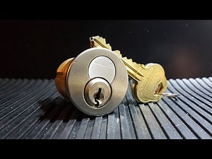 Corbin Russwin LFIC mortice cylinder picked and gutted