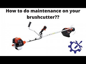 Basic brushcutter maintenance