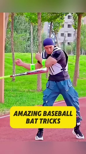 Incredible Baseball Bat Tricks | Amazing Skills | Viral Reel