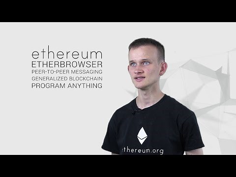 Vitalik Buterin explains Ethereum