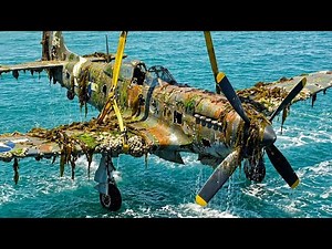After Decades Beneath the Deep Ocean… The Unbelievable Restoration of a North American P-51 Mustang