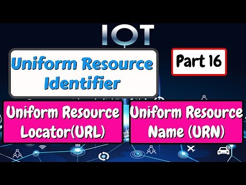 Uniform Resource Identifiers (URI) | URL | URN | part 16 | IoT tutorial for beginners