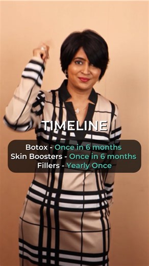 Dr Dixit on Instagram: "✅ Botox (neuromodulators) Results begin: 3–5 days Full effect: 10–14 days Downtime: Minimal (possible redness or small bumps for 1–2 hours) Can be combined same day with: Light facials (no aggressive massage) LED therapy Hydrating treatments 💉 Dermal Fillers (HA, etc.) Immediate volume Final result: 2–4 weeks (after swelling settles) Downtime: 2–7 days (swelling/bruising varies) Best timing: Fillers → then Botox OR Botox → fillers after 1–2 weeks (Order depends on facial