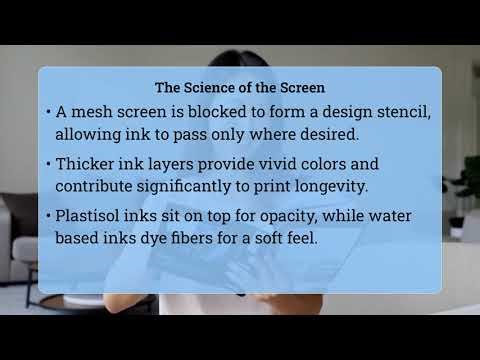 What Is Screen Printing For T-Shirts?