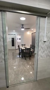 239K views · 420 reactions | Glass sliding door for kitchen door ...