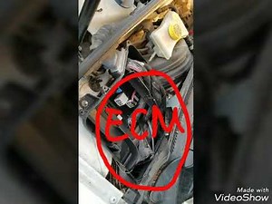 2006 Audi A4 2.0T ECM Location