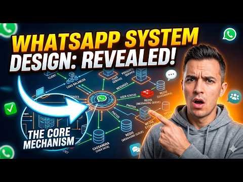 WhatsApp System Design Explained Like Never Before 🚀 (Full Documentary)