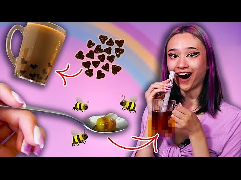 BIJ-BOBA + HARTJES BOBA!!! | Zelf Boba maken in unieke vormpjes DIY!