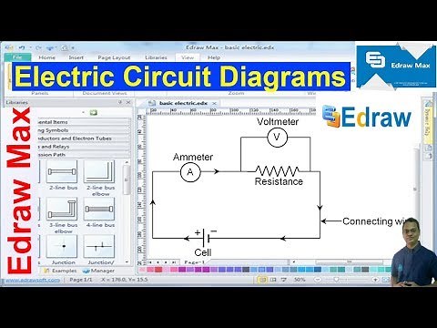 Easiest Way to Draw Electric Circuits with Edraw Max Software | Drawing/Graphing-05