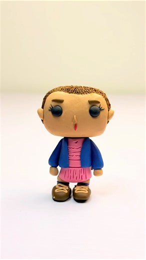 ASMR Clay Sculpting Eleven from Stranger Things: Relaxing DIY Fan Art Ideas & Tutorial