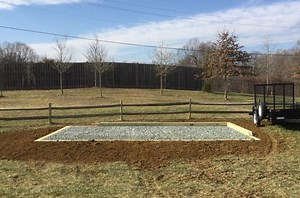 Building a Gravel Shed Pad: Step-By-Step Guide