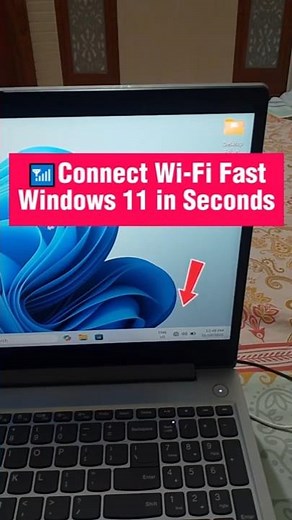 📶 How To Connect Wi-Fi Fast on Windows 11 Laptop — Connect in Seconds!
