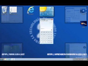 Curso de iniciación a Windows 7 - 07 - La calculadora