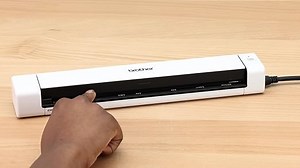 Brother DS-640 Mobilscanner | A4 | USB-Stromversorgung | 15 Seiten pro Minute | Farbe | Schwarz/Weiß | Dsmobile | Auf USB scannen