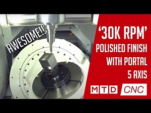 Makino D200Z 5-axis dynamic VMC from NCMT delivers high accuracy with exceptional surface finish