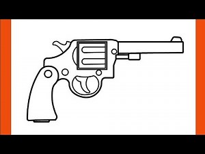 How To Draw Revolver - Easy Drawing