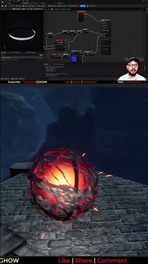 Create a Dark Energy Orb VFX in UE5 Niagara! (Warped Cage, Dynamic Rings & Core Glow Tutorial) 🔮🖤✨