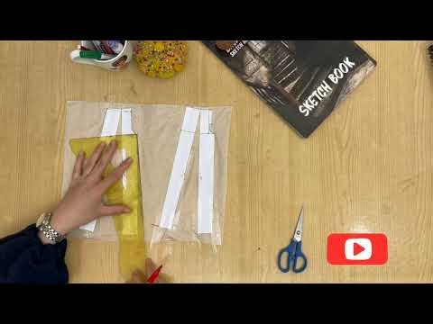 Women’s garment pattern making: pants pattern making💕🎉