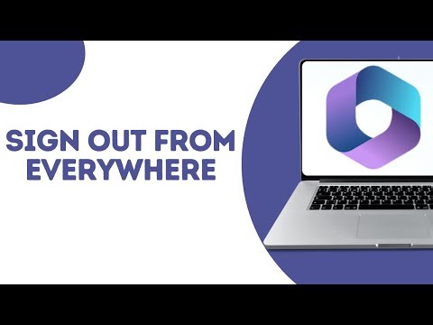 How To Sign Out Of All Accounts in Microsoft 365 ?