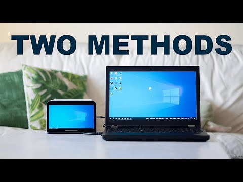 How To Use Your iPad As A Second Display For Windows!