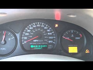 Chevy Impala Oil Reset