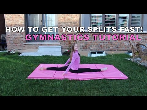How to Get your Splits | Gymnastics Tutorial