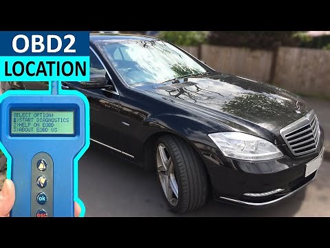 Mercedes S-Class OBD2 Diagnostic Port Location
