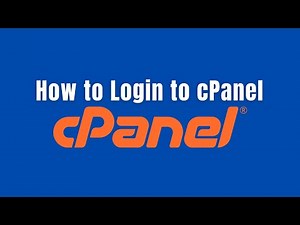 cPanel tutorial for beginners: How to Login to cPanel on Any Web Host (Step-by-step guide)