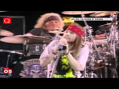 Guns n' Roses-Knocking on Heavens door HD LIVE