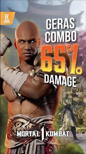 MK1 Geras x Stryker Combo 65% Damage