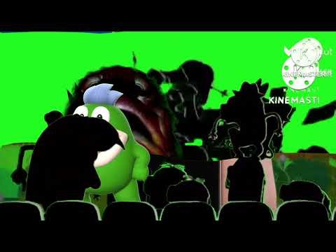 Minions are watching at the movie reatc to brian the mini green screen part 2