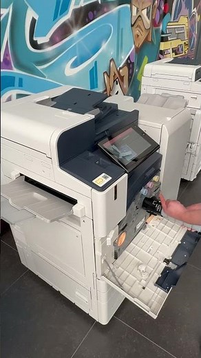 How to replace a toner from the Xerox AltaLink C8130 / C8135 / C8145 / C8155 / C8170? #xerox #howto