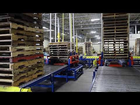 Greenway's Automated Pallet Stacker