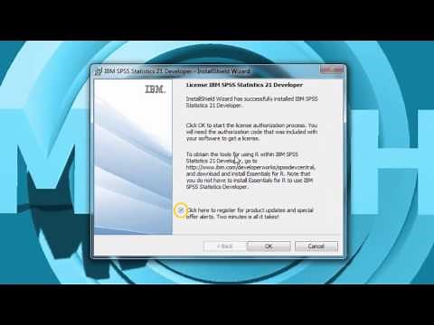 How to install IBMSPSS V21