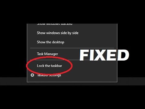 How to Lock & Unlock Taskbar in Windows 7,8,10 in 2020 2023