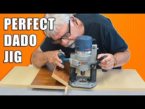 Quick Build for a Perfect Router Dado Jig to make Dado Joints
