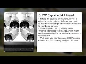 How to Change IP Address on a Lorex Camera – Static/DHCP Setup Guide