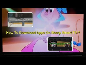 How to download apps on Sharp Smart TV