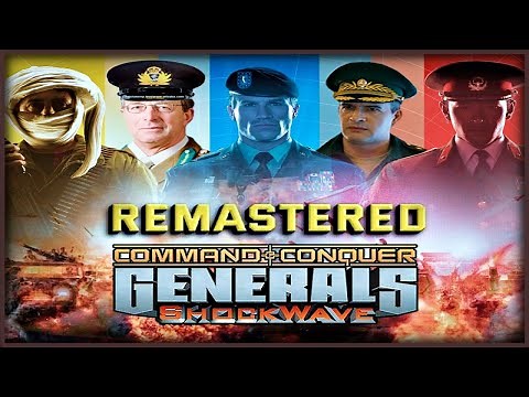 C&C: Generals Zero Hour 4K | ShockWave Remastered | Extraordinary Range