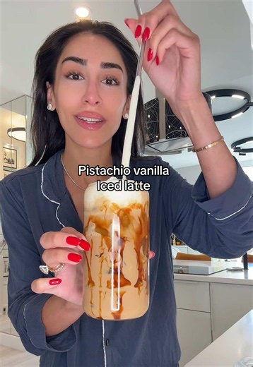 Pistachio Vanilla Iced Latte Recipe — Salty Vanilla & Pistachio Mix