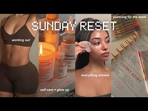 SUNDAY RESET VLOG | full body pamper routine | preparing for the week | cleaning my space