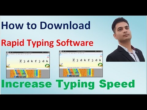 How to download Rapid typing software | Increase typing speed | Learn Typing | Edutainment 1.0