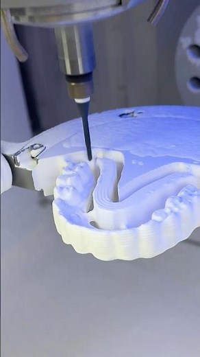 High Precision Zirconia Milling on CORiTEC 350i X PRO Series from imes-icore
