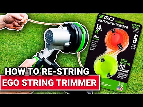 How To Re-String EGO String Trimmer - Ace Hardware